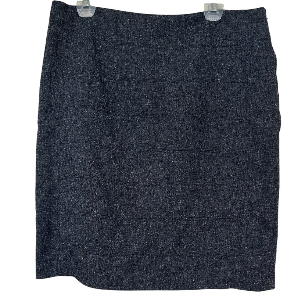 The Limited gray tweed pencil skirt